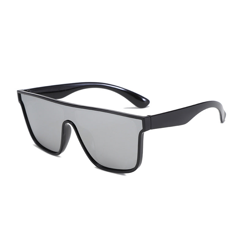 Dame Sporty solbriller med bred ramme og polariserte linser Luvikno
