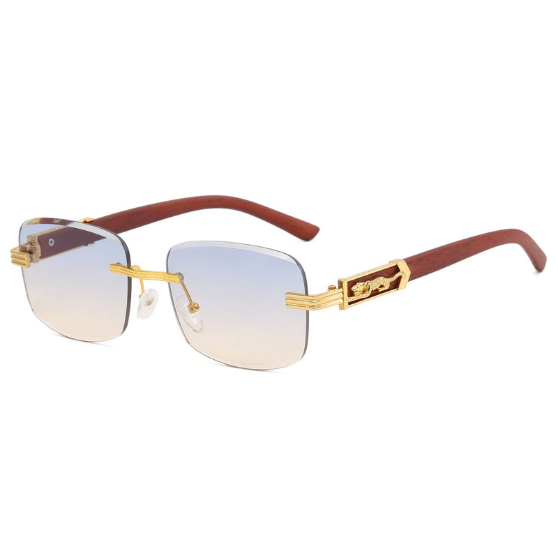 Dame designer solbrille med luksuriøse accenter Luvikno