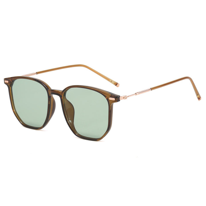 Dame Modisk Brille i tidløs kvadratisk design Luvikno