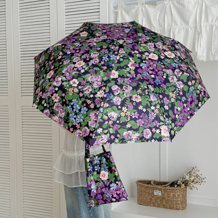 Dame Multifunksjonell skulderveske med blomsterdesign Luvikno