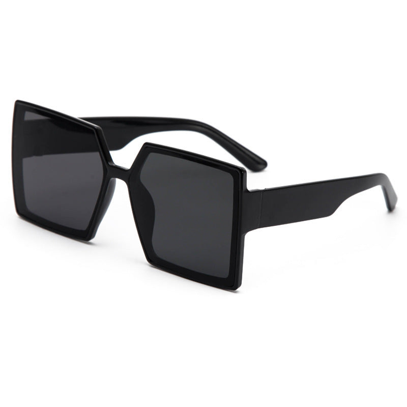 Dame Modiske oversized solbriller i moderne hexagon-design Luvikno