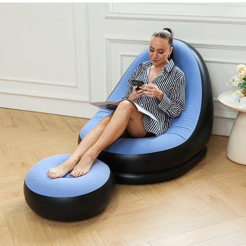 Kvinnenes oppblåsbare komfortsofa med ergonomisk ryggstøtte Luvikno
