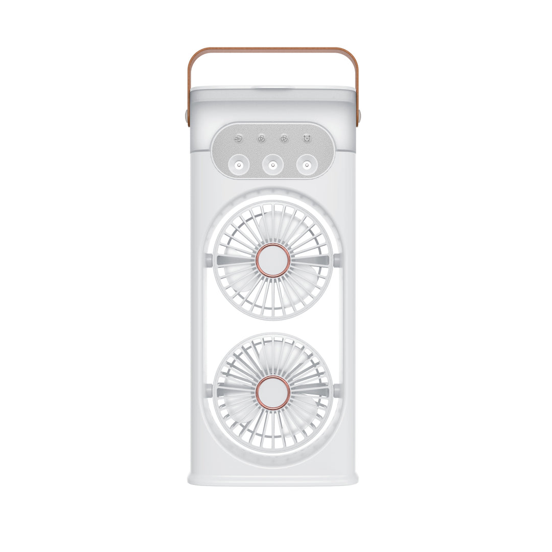 Unisex Dual-Bluetooth Bærbar Kjølevifte Luvikno