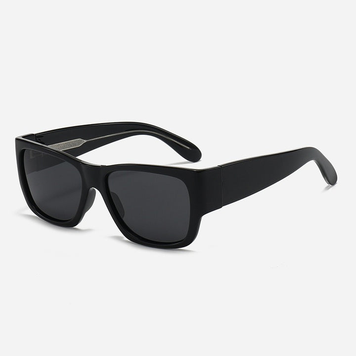 Dame Trendy solbriller i minimalistisk design Luvikno