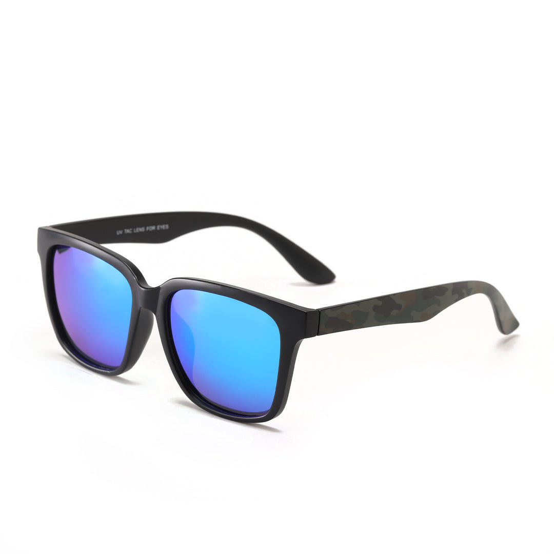 Dame kvadratisk solbrille med UV-beskyttelse og moderne design Luvikno