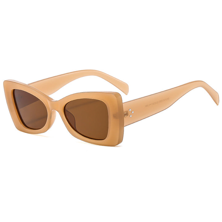 Dame Cat-Eye solbriller i elegant design Luvikno