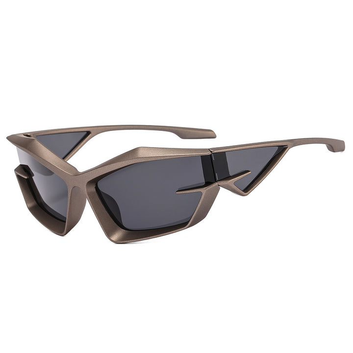 Dame Sportslig Performance-solbrille med ergonomisk design Luvikno