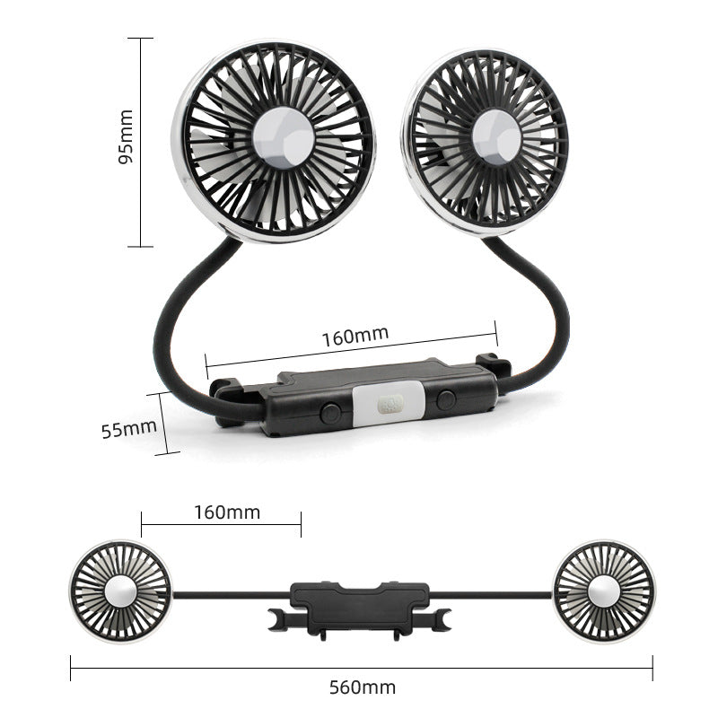 Unisex Dual-Function Oppladbar Klipsvifte Luvikno