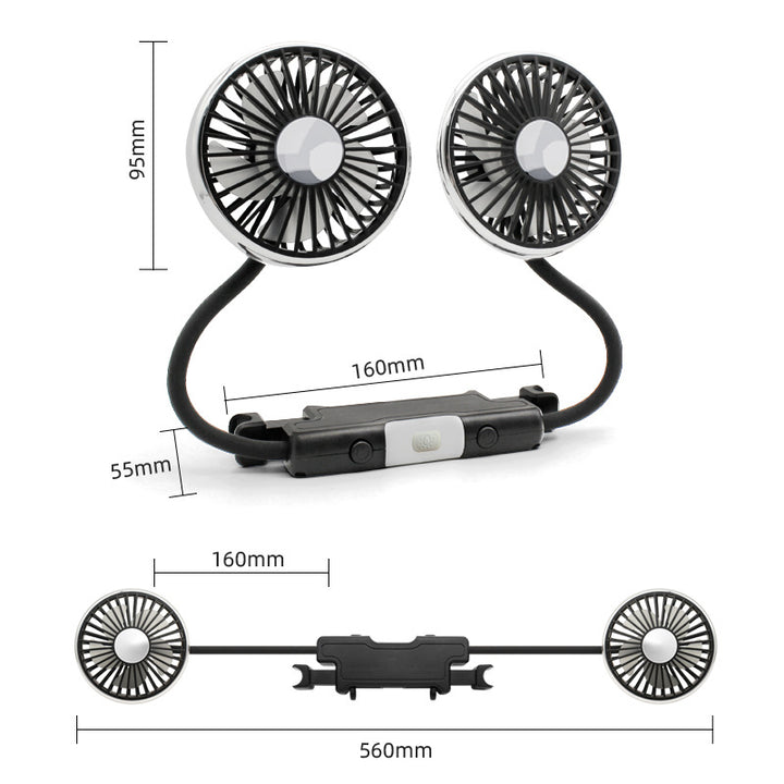 Unisex Dual-Function Oppladbar Klipsvifte Luvikno