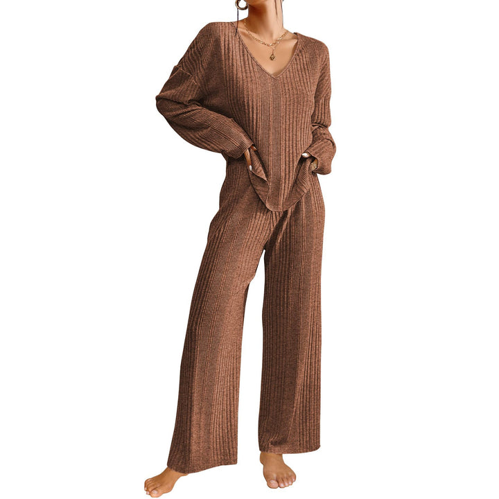Luvik | Ribbi-Pyjamat Syksy Talvi Lämmin Kaksi-osainen Setti