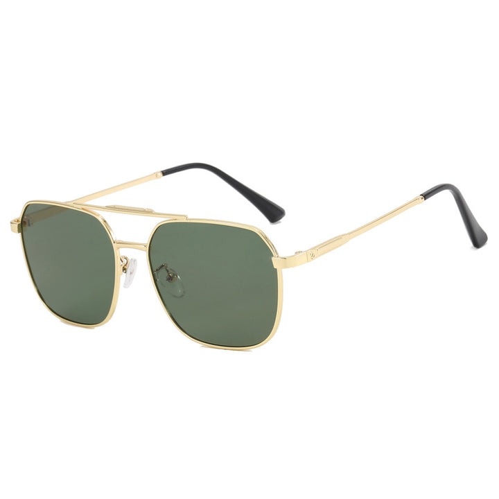 Damer Modiske Oversized-solbriller i edelt Shield-design Luvikno