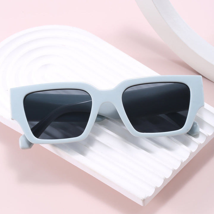 Dame stilige oversized solbriller med unikt design Luvikno
