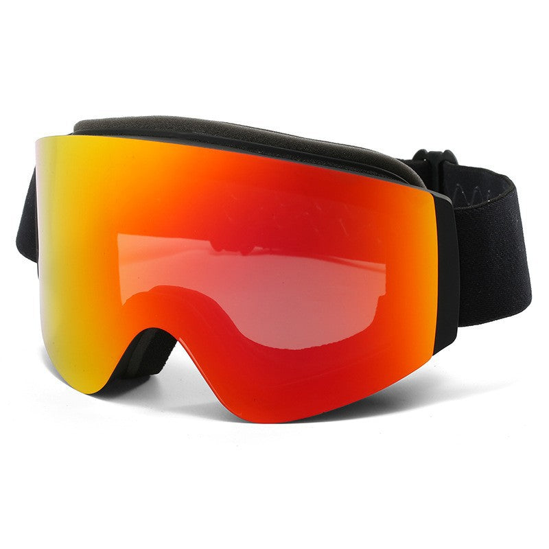 Dame skibrille med sideblendingsbeskyttelse og antifog-belegg Luvikno