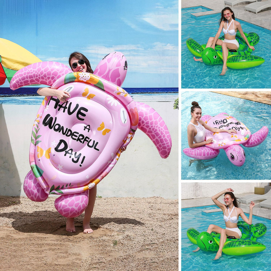 Dame Inflatable Havskilpadde Lounger Luvikno
