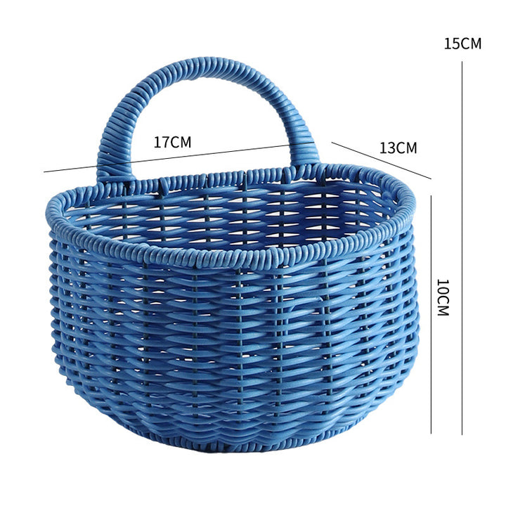 Unisex Praktisk oppbevaringskurv med rundt design Luvikno