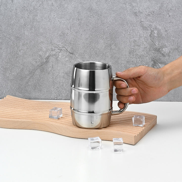 Damer rustfritt stål kaffekopp Luvikno