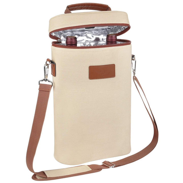 Unisex Isolert Flaske Transport Bag Luvikno