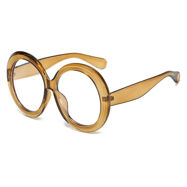 Dame moteriktig solbrille med stor ramme og UV-beskyttelse Luvikno