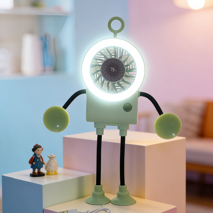 Dame kreativ bordvifte med LED-belysning og fleksibel design Luvikno