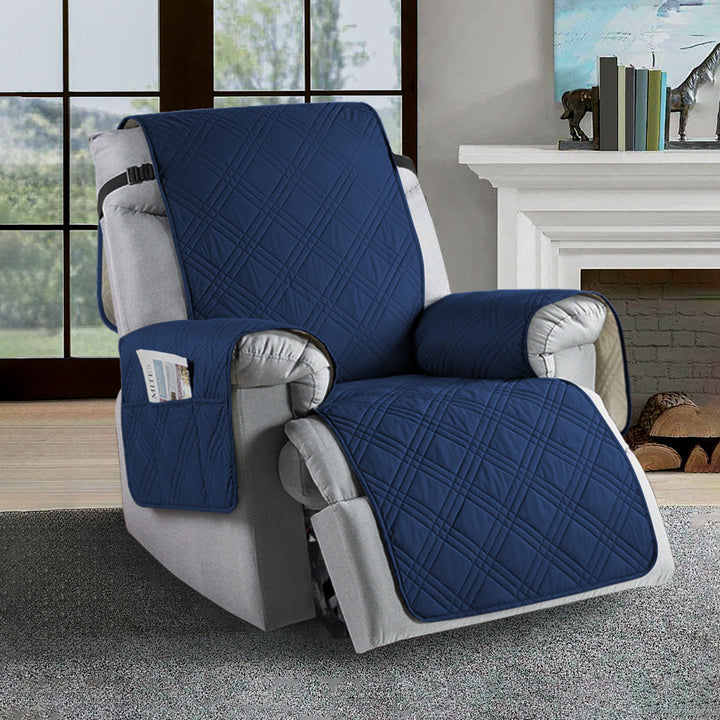 Luvikno | Vanntett Recliner Trekk | Slitesterk Mikrofiber, Flekkresistent & Universell Passform for Hjemmets Beskyttelse