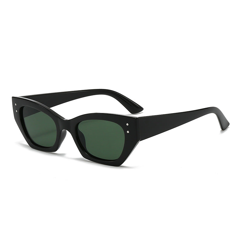Dame moderne motefull solbrille i innovativt design Luvikno