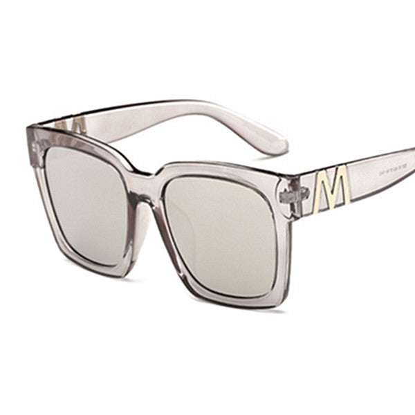 Damer Elegant Oversized-solbriller med polarisert glass Luvikno