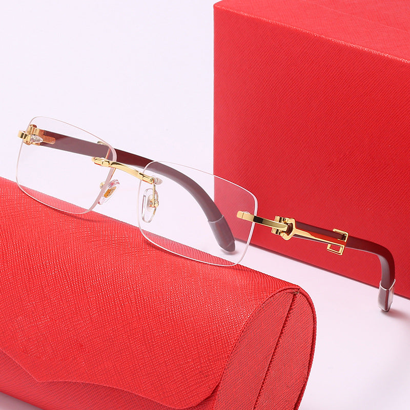 Dame elegant firkantet solbrille Luvikno