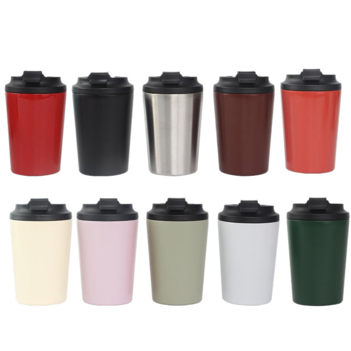 Dame isolert kaffekopp med ergonomisk lokk Luvikno