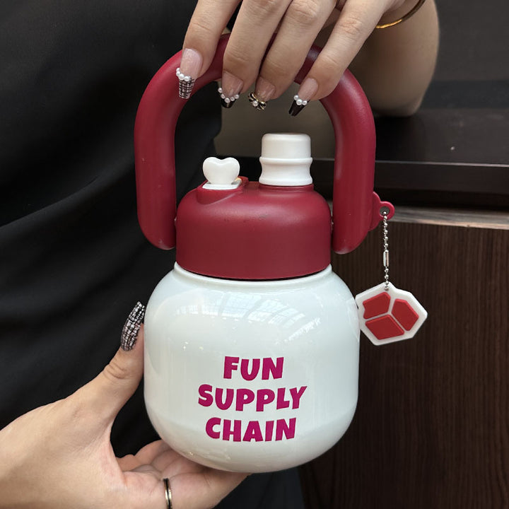Dame stilige kettlebellflaske Luvikno