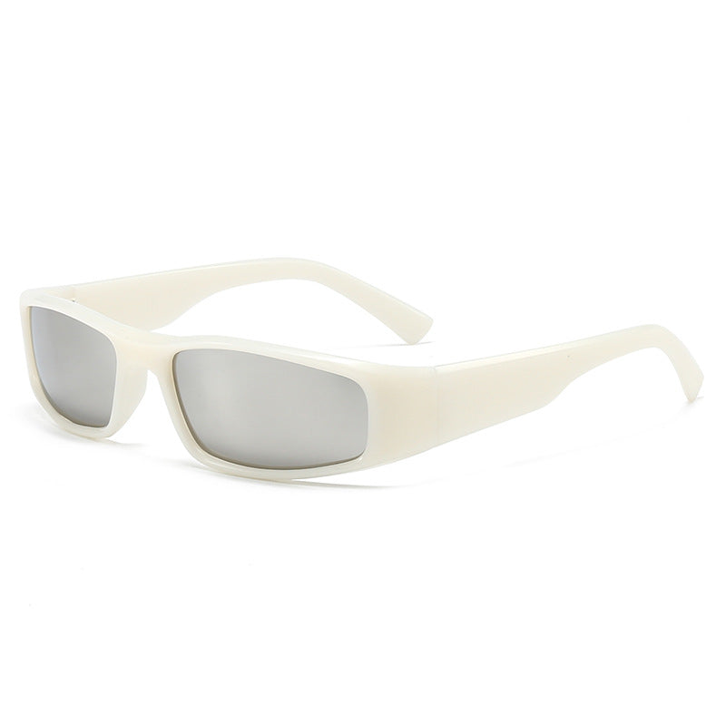 Dame sporty solbriller med robust ramme Luvikno
