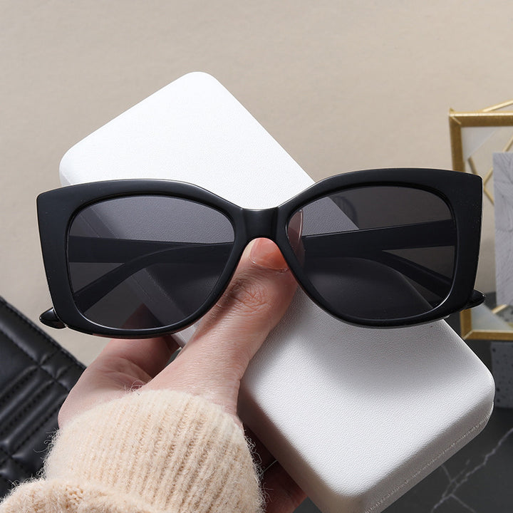 Damer Modische Cat-Eye Solbriller med moderne design Luvikno