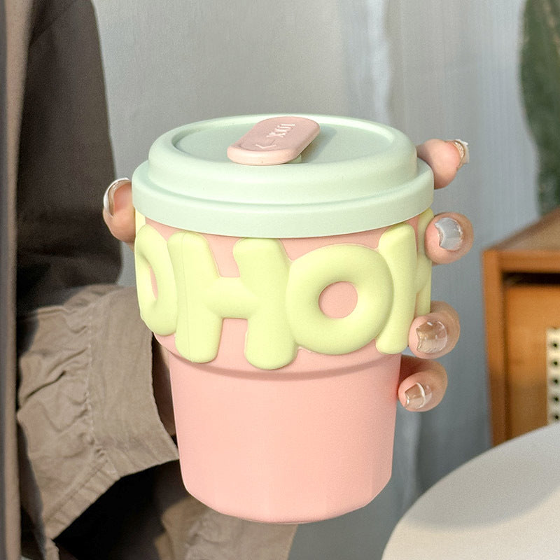 Damen lustige Trinkbecher mit tierischem Motiv Luvikno