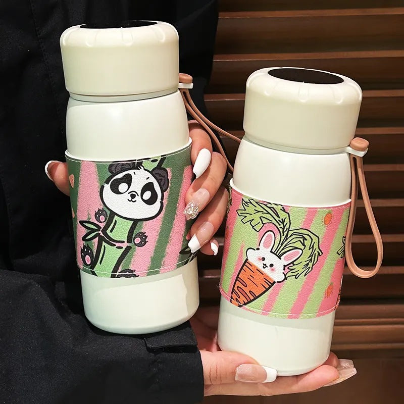 Dame Isolasjonsflaske med leken Panda-design Luvikno