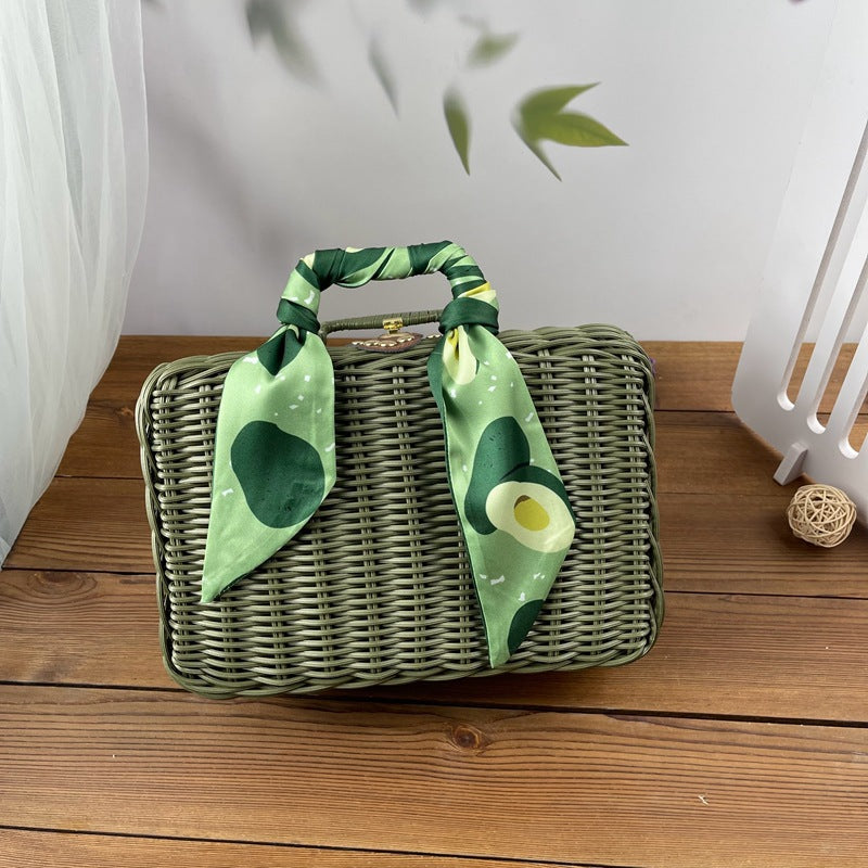 Dame Rattan Håndveske Luvikno