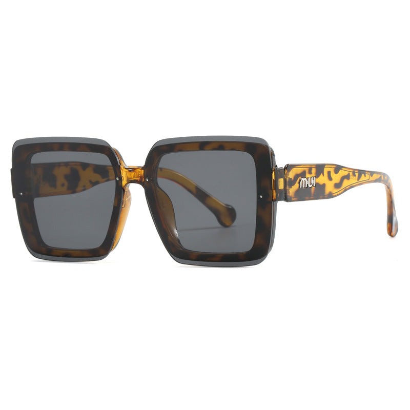 Dame oversized solbriller i urbant design Luvikno