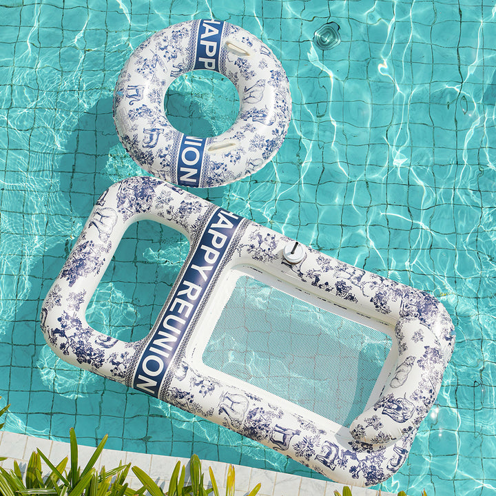 Unisex Elegant Swim Ring med Blomsterdesign Luvikno