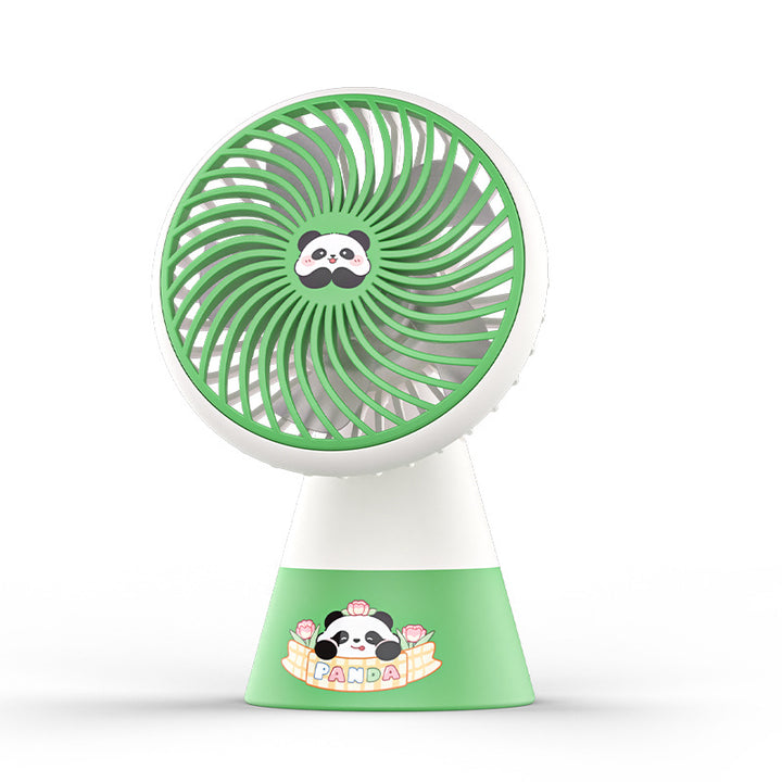 Unisex Bærbar Håndvifte i kreativ Panda-design Luvikno