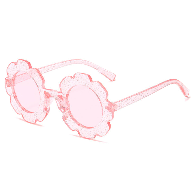 Dame lekne blomster-solbrille med høy UV-beskyttelse Luvikno