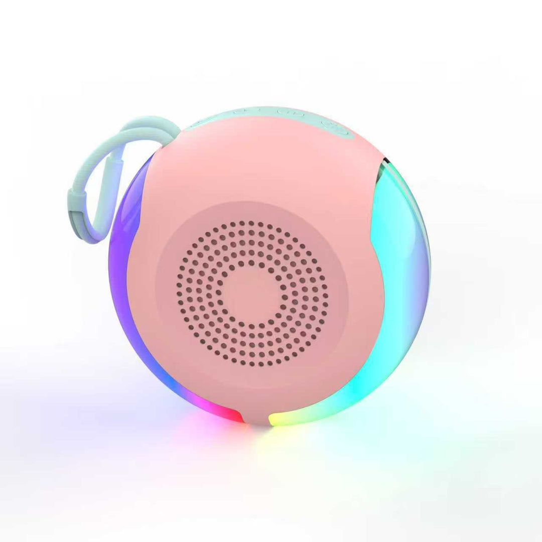 Unisex Bærbar Bluetooth Høyttaler med LED-lys effekter Luvikno