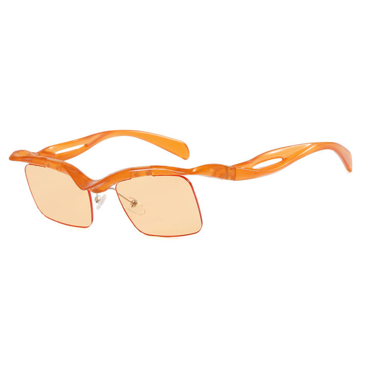 Damer sporty solbrille med aerodynamisk design og komfortabel bæreopplevelse Luvikno