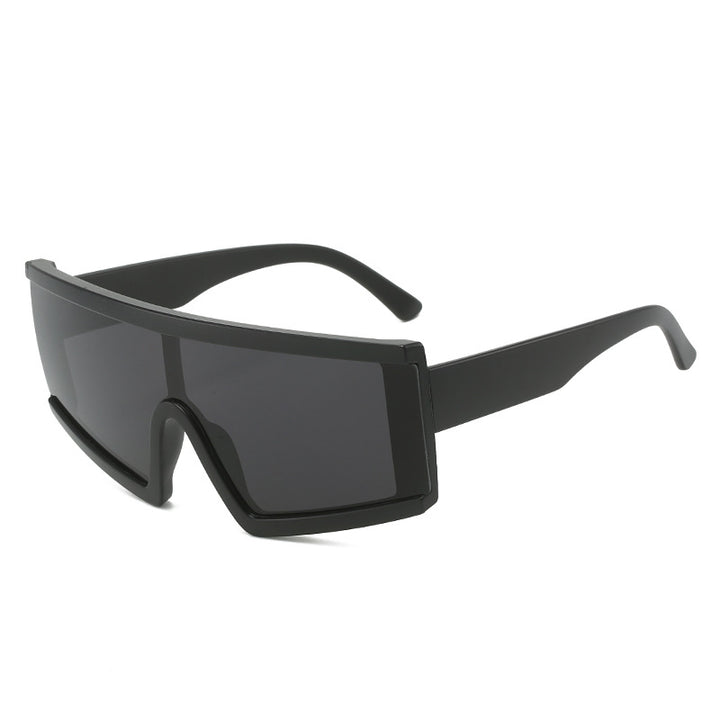 Kvinner Sporty solbriller med bred, ripebestandig linse og UV-beskyttelse Luvikno