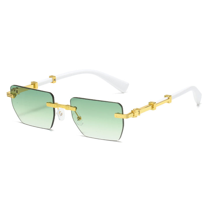 Dame Geometrisk Solbrille Luvikno