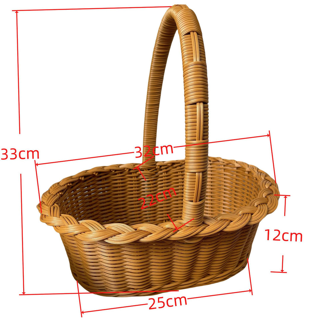 Dame elegant flettet handlenett Luvikno
