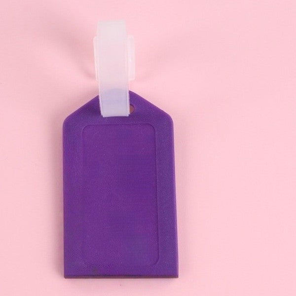 Unisex fleksibel silikon bagasjelapp Luvikno