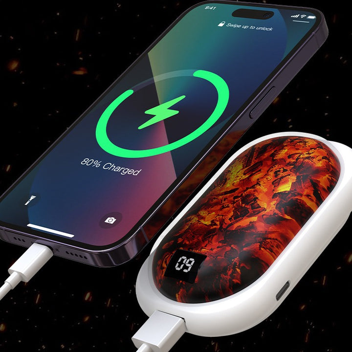 Men's Digital USB Hand Warmer Luvikno