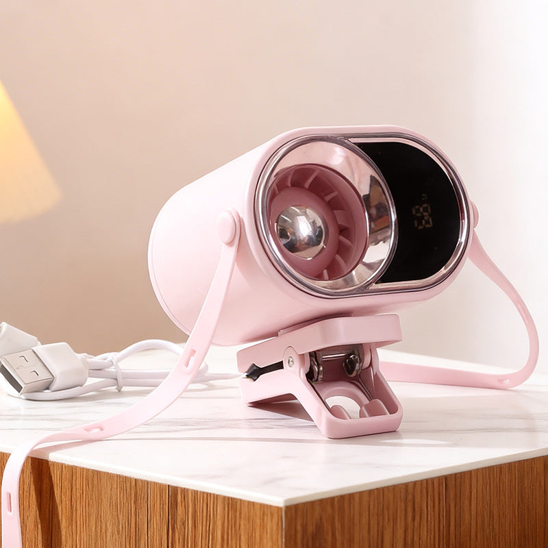 Dames multitasking bordvifte med integrert LED-skjerm og klemfeste Luvikno