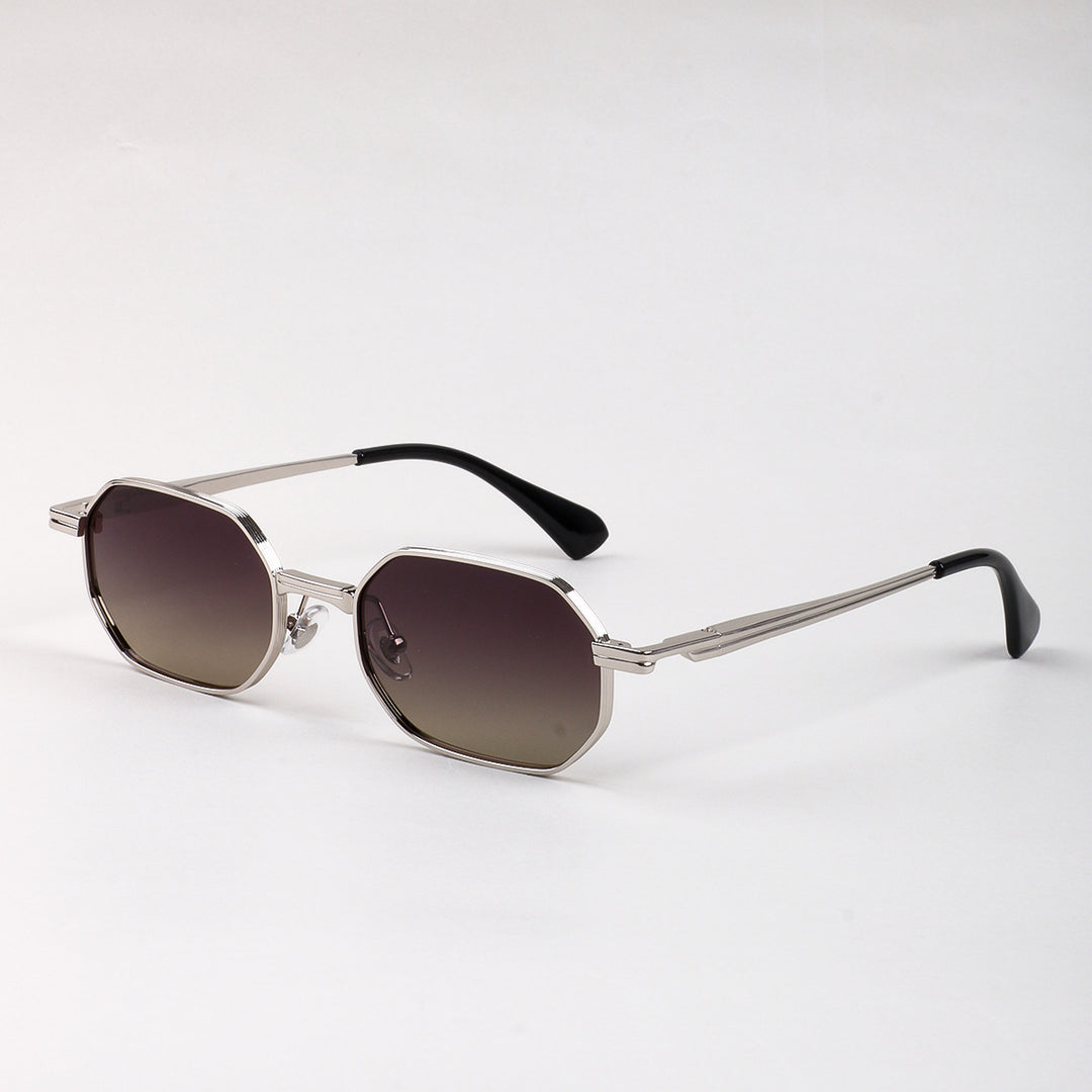 Dame Design solbrille i moderne, åttekantet stil Luvikno