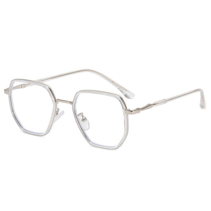 Dame geometrisk solbrille med elegant glassdesign Luvikno