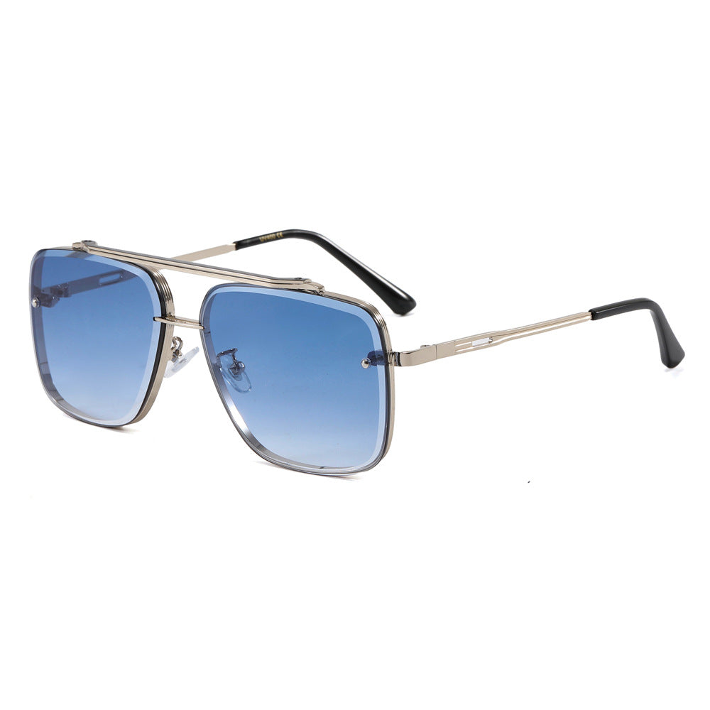 Damer elegant kvadratisk designer solbrille Luvikno