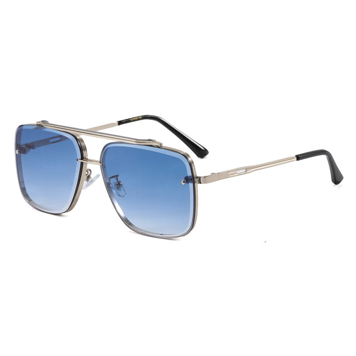 Damer elegant kvadratisk designer solbrille Luvikno
